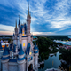 Photo of the Walt Disney World castle in Orlando, Florida